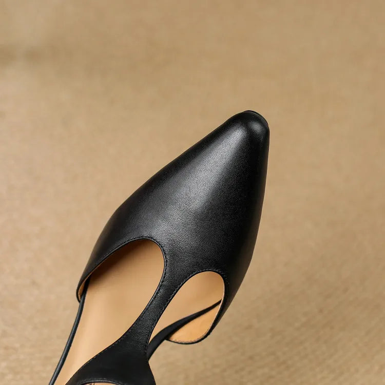 Anna-Berg | Genuine Leather Heels