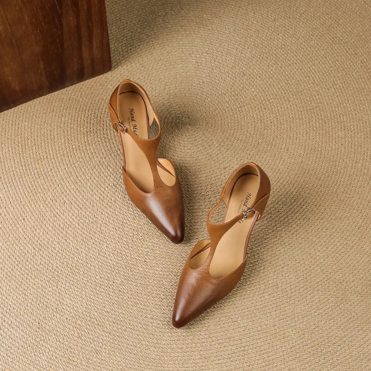 Anna-Berg | Genuine Leather Heels