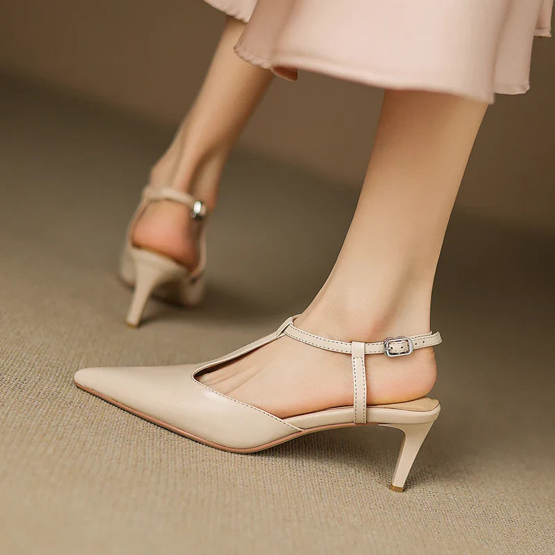 Anna-Berg | Genuine Leather Heels
