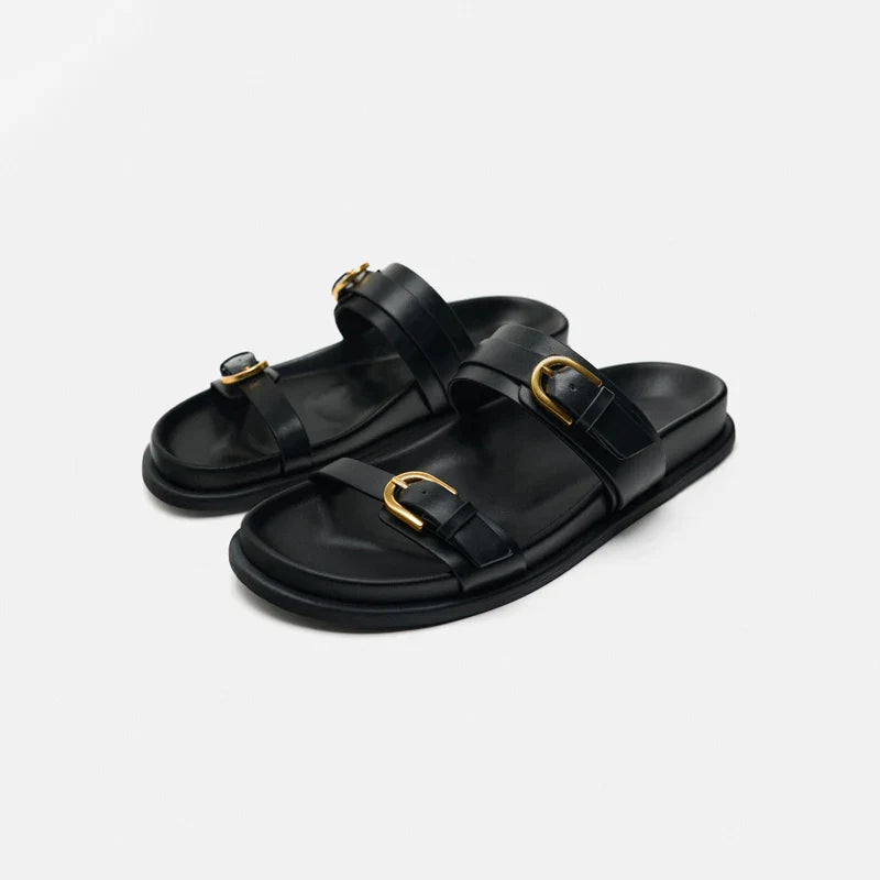 Anna-Berg | Leather Slides