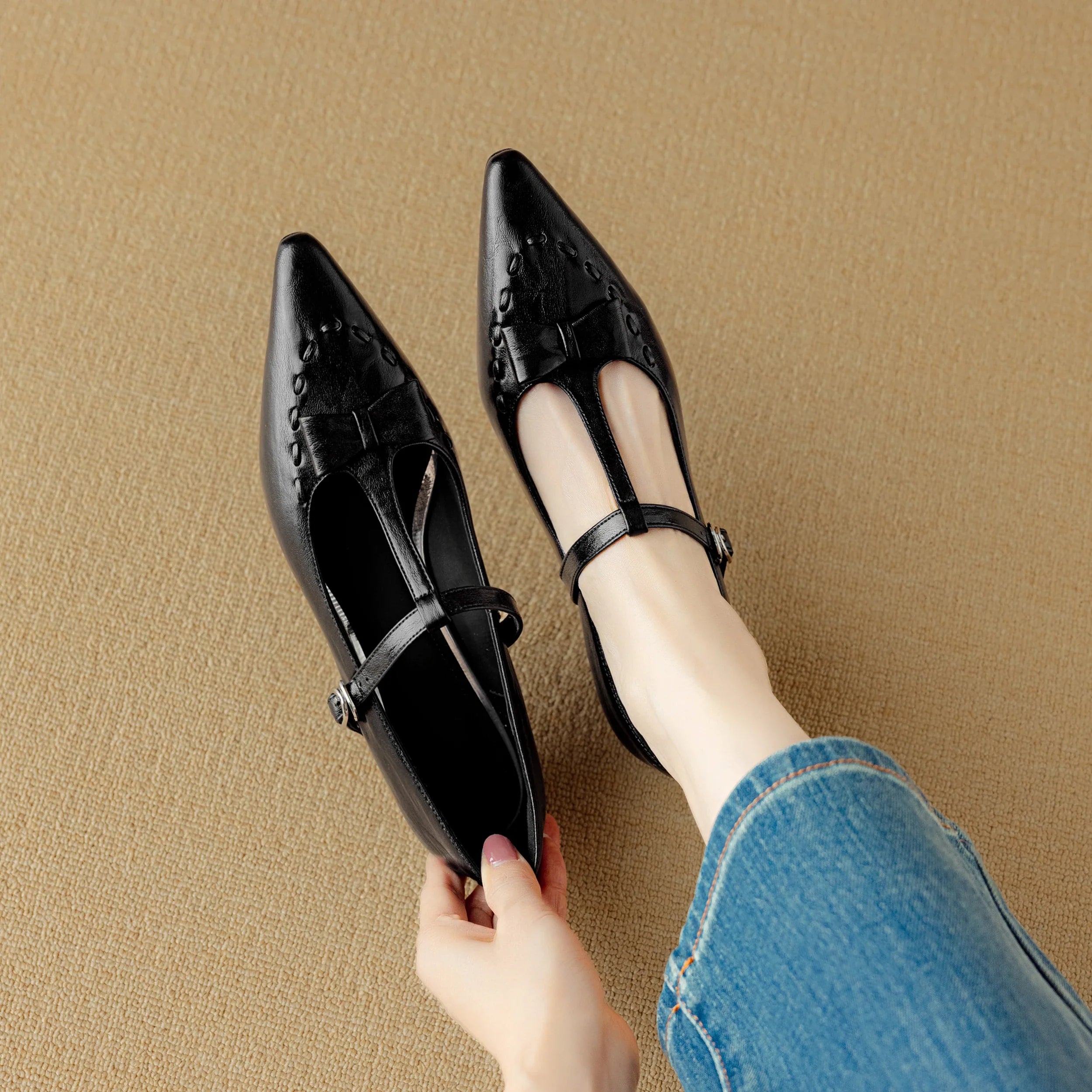 Anna-Berg | Genuine Leather Pumps