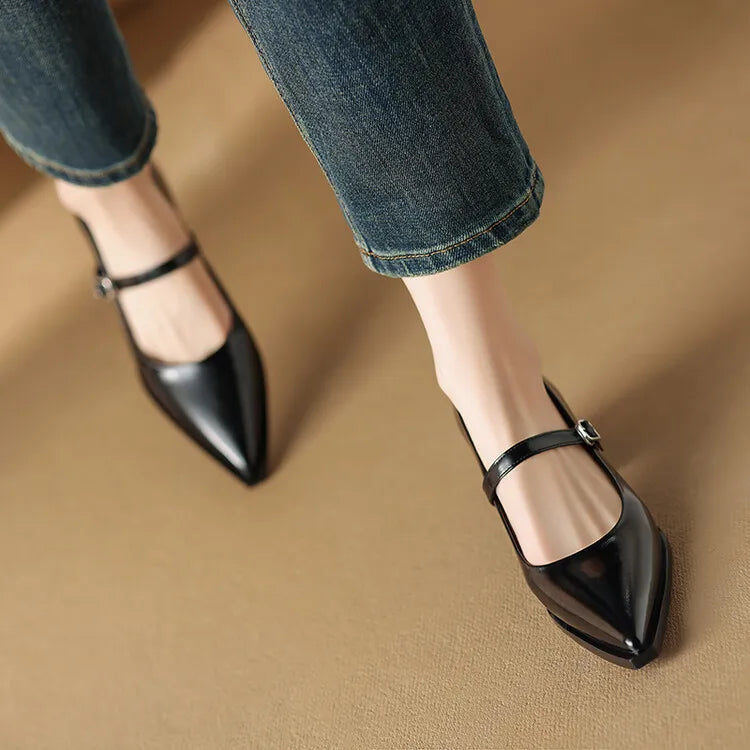 Anna-Berg | Genuine Leather Heels