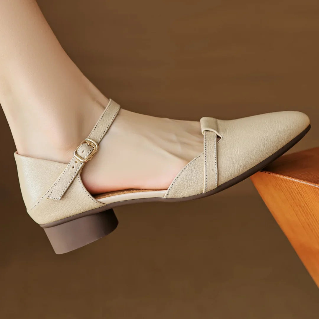 Anna-Berg | Genuine Leather Heels