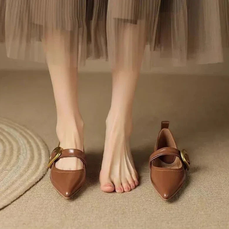 Anna-Berg | Classic Leather Flats