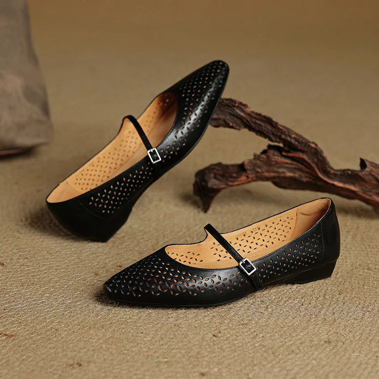 Anna-Berg | Genuine Leather Flats