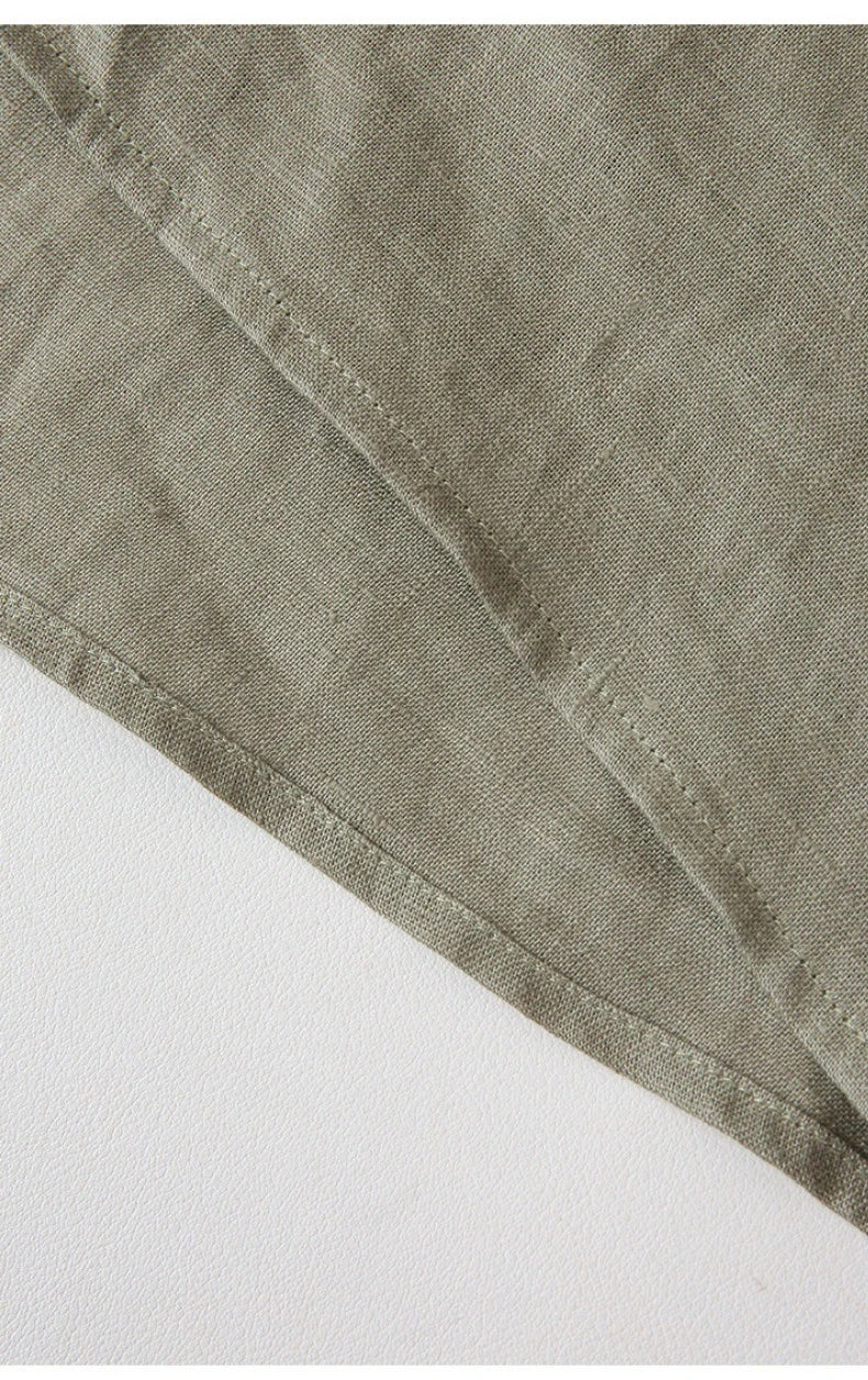 Anna-Berg | Cropped Linen Overshirt
