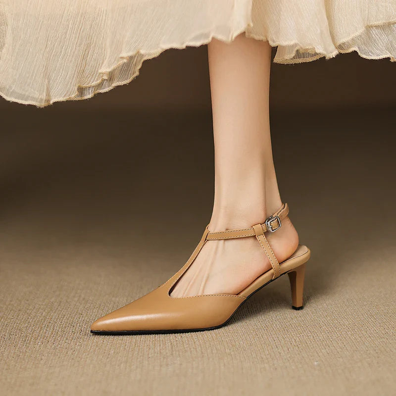Anna-Berg | Genuine Leather Heels
