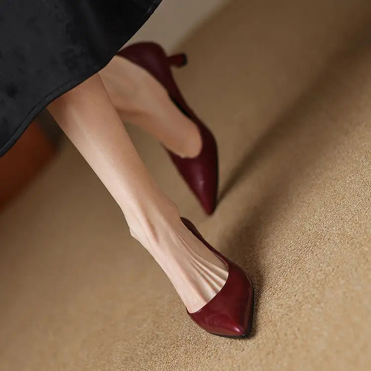 Anna-Berg | Genuine Leather Heels