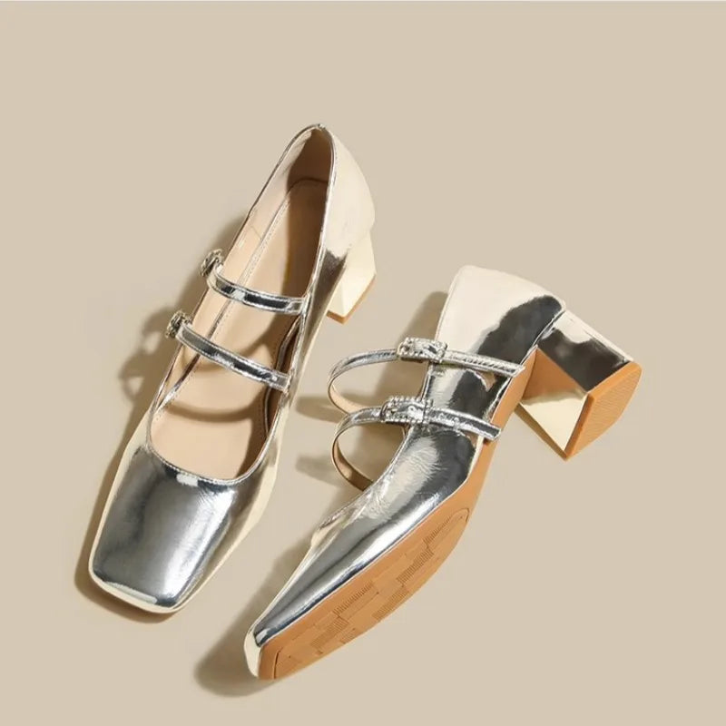 Anna-Berg | Heels in Leather with Pointed Toe