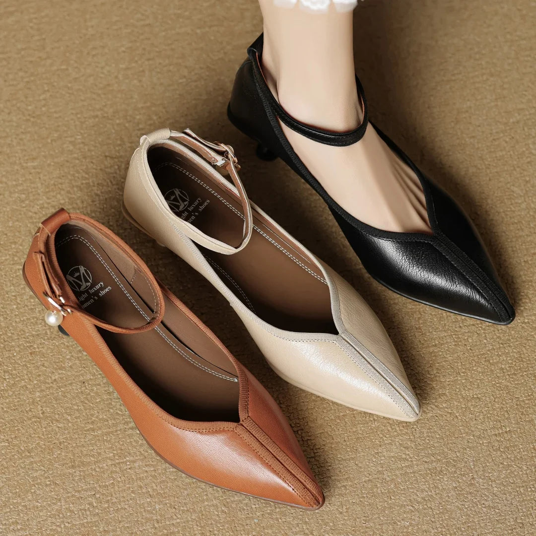 Anna-Berg | Genuine Leather Heels