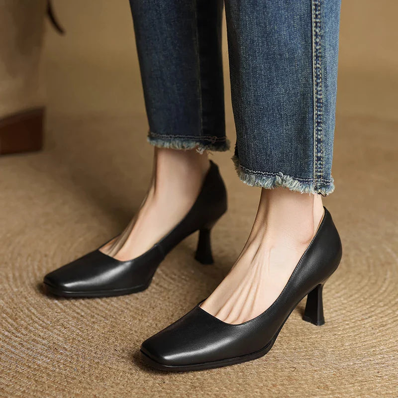 Anna-Berg | Genuine Leather Heels