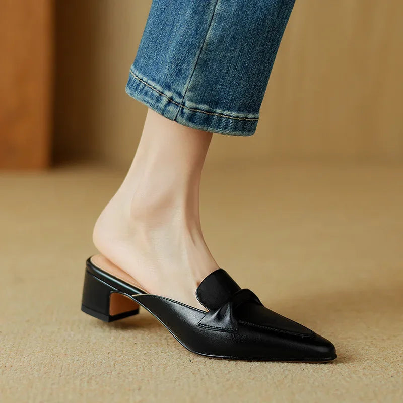 Anna-Berg | Genuine Leather Mules