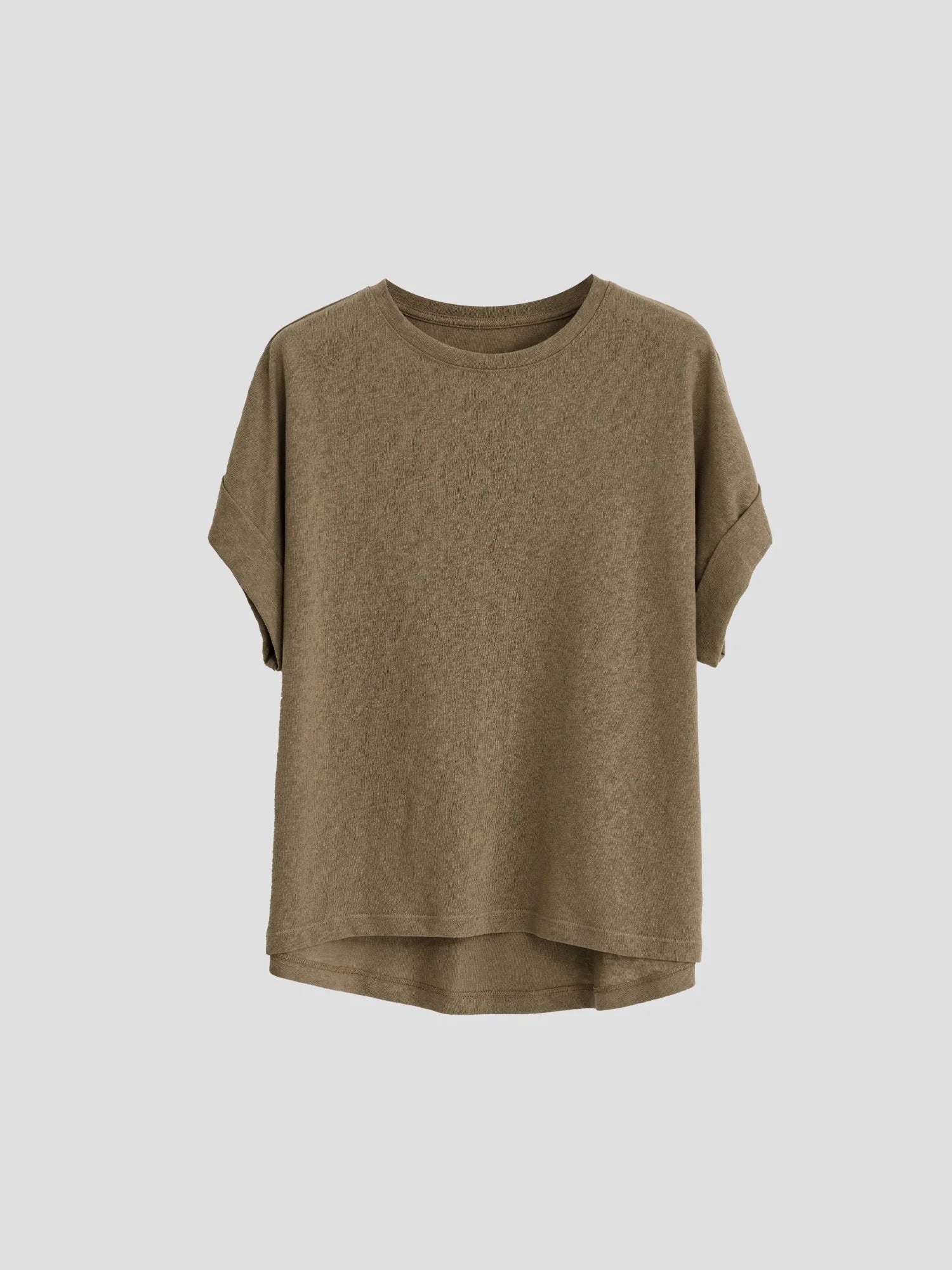 Anna-Berg | Rolled-Cuff Oversized Cotton Jersey Tee