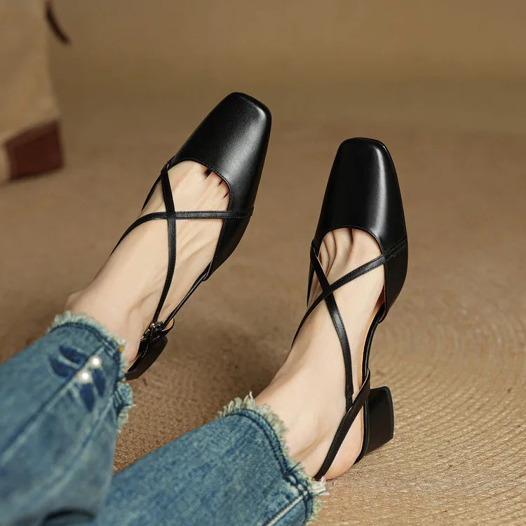 Anna-Berg | Genuine Leather Heels