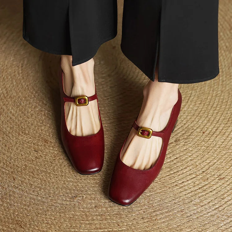Anna-Berg | Genuine Leather Heels
