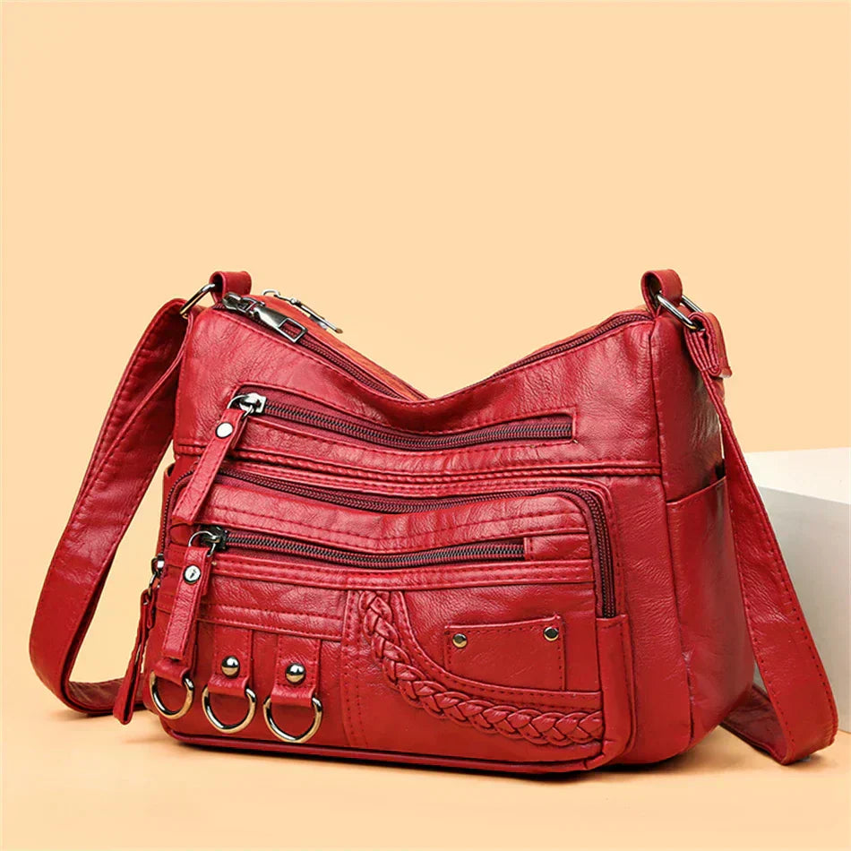 Anna-Berg | Multi-Layer Crossbody Bag