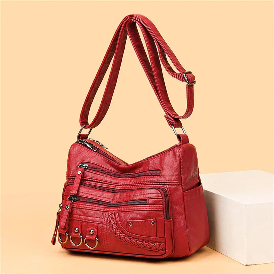 Anna-Berg | Multi-Layer Crossbody Bag