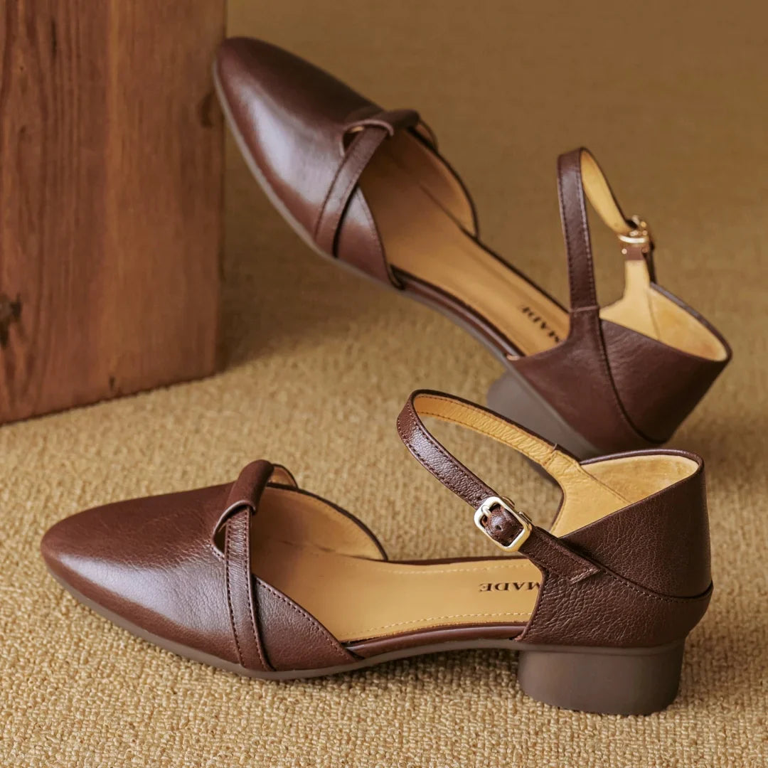 Anna-Berg | Genuine Leather Heels
