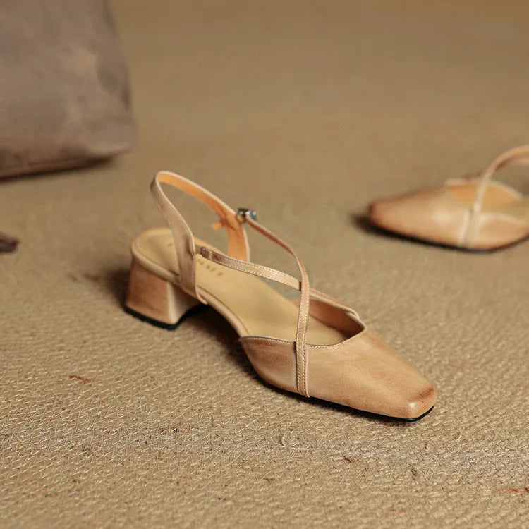 Anna-Berg | Genuine Leather Heels