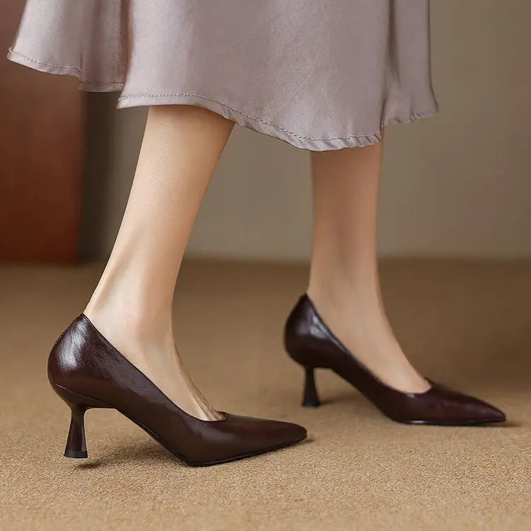 Anna-Berg | Genuine Leather Heels