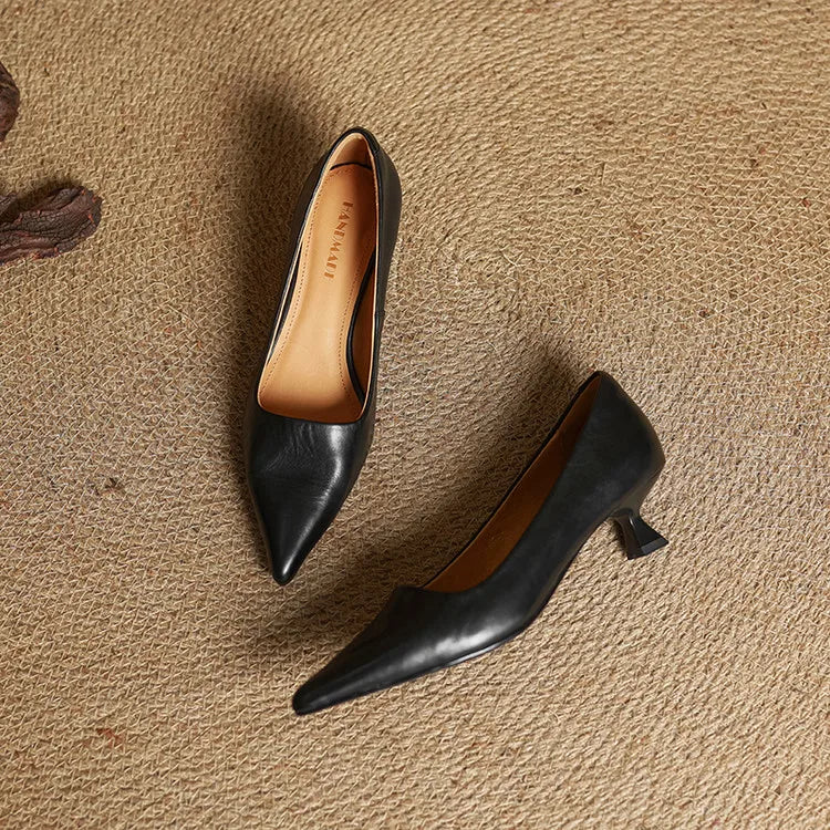 Anna-Berg | Genuine Leather Heels
