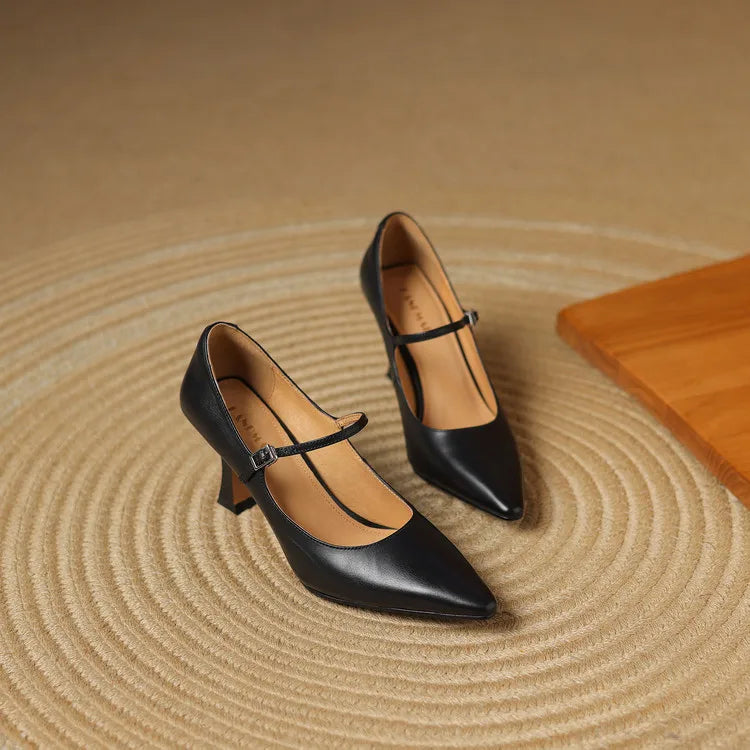 Anna-Berg | Genuine Leather Heels