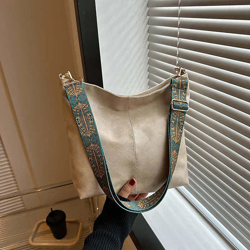 Anna-Berg | Classic Shoulder Bag with Adjustable Strap
