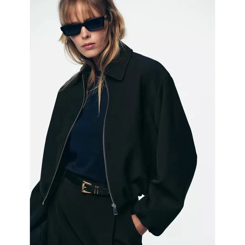 Anna-Berg | Zip-Up Quilted Polyester Jacket
