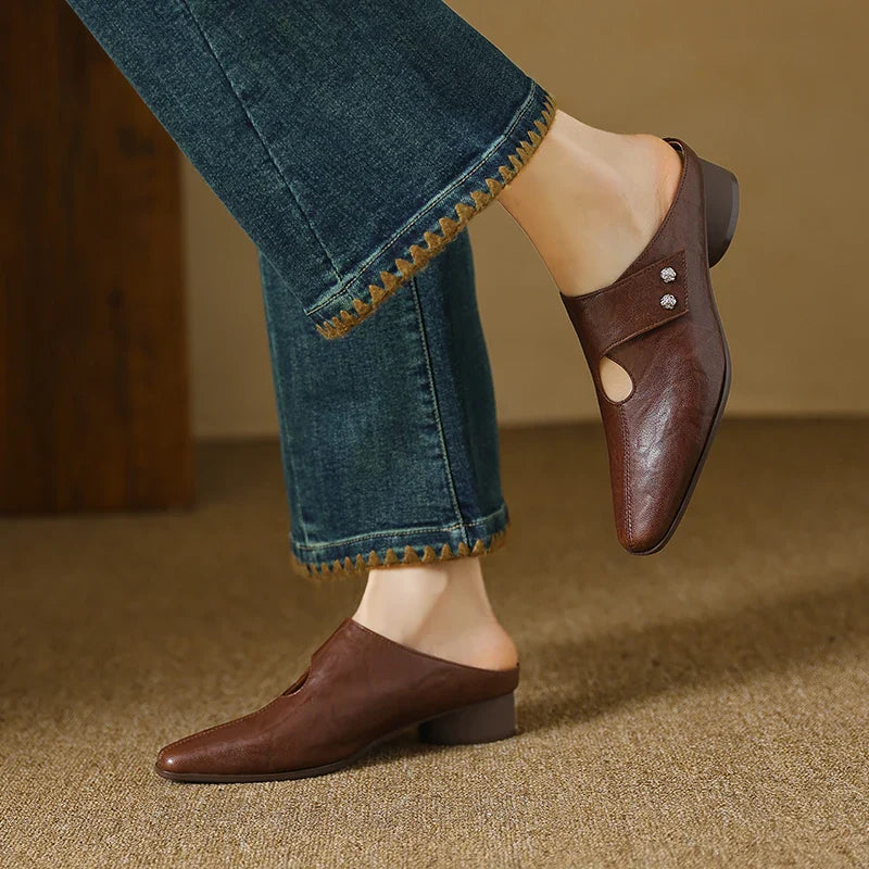 Anna-Berg | Genuine Leather Mules