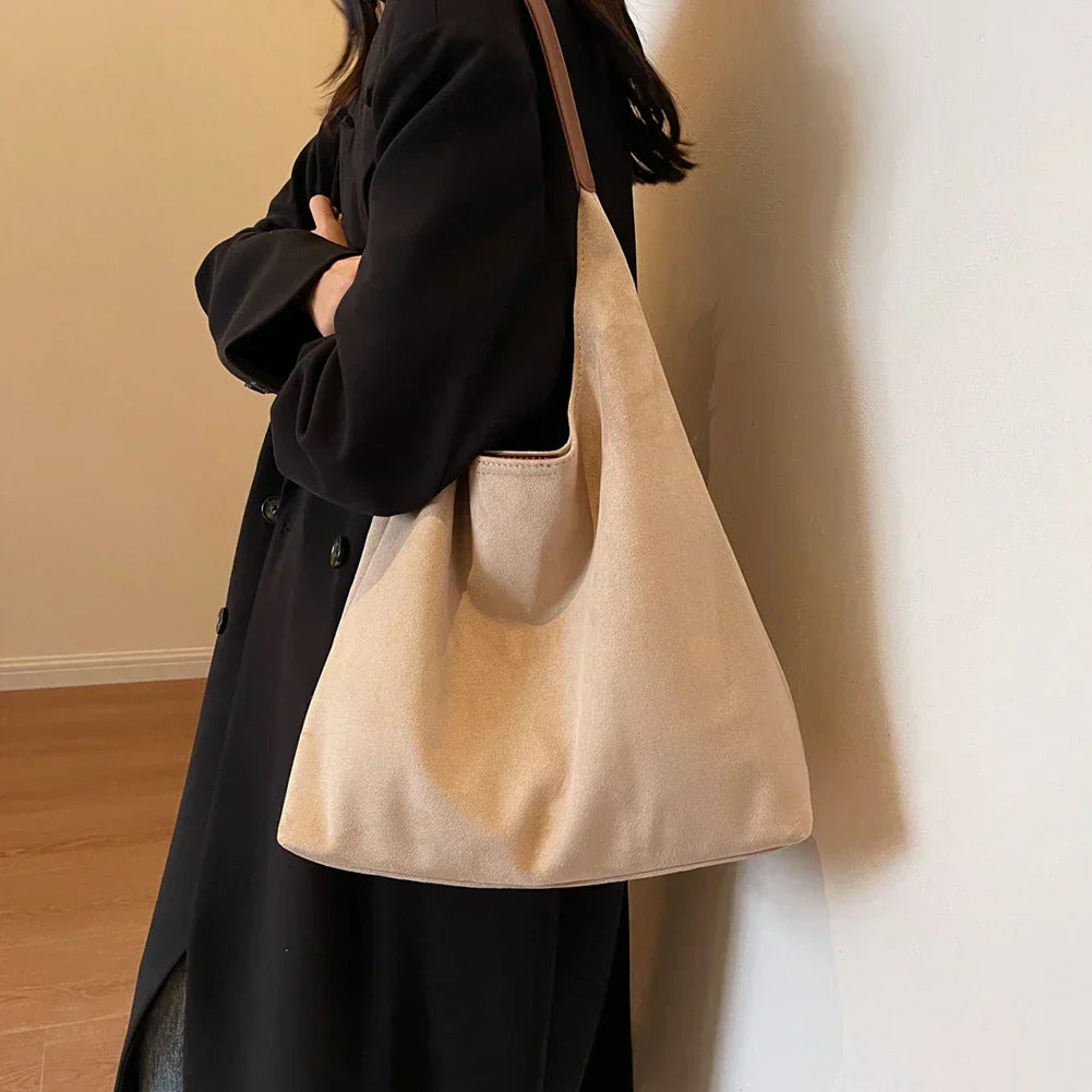 Anna-Berg | Suede Tote Bag