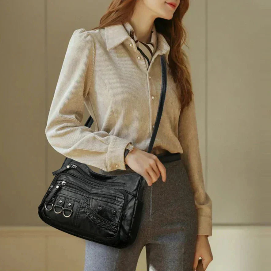 Anna-Berg | Multi-Layer Crossbody Bag