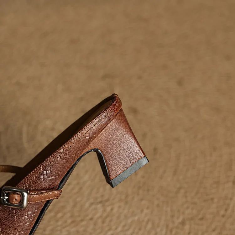 Anna-Berg | Genuine Leather Mules