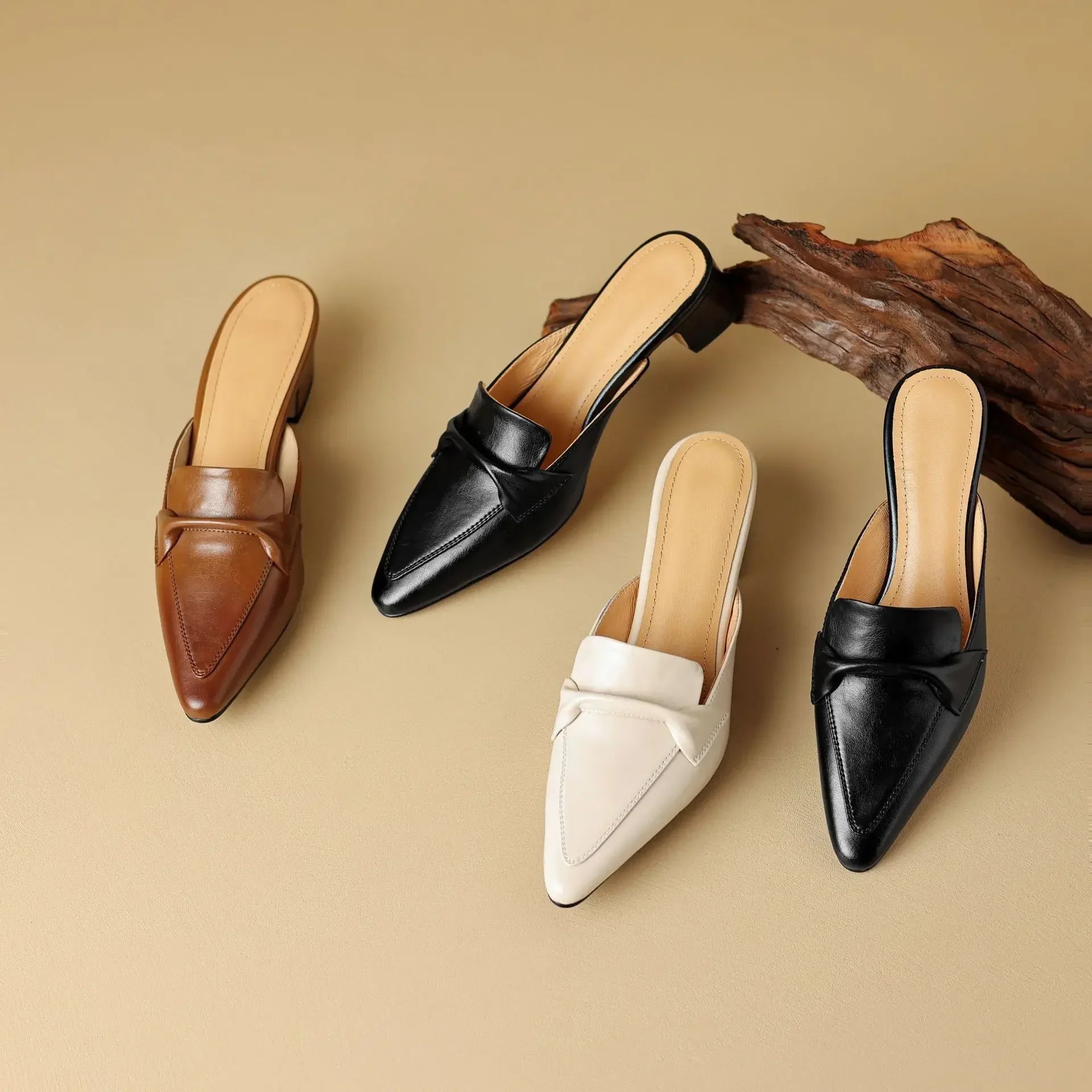 Anna-Berg | Genuine Leather Mules