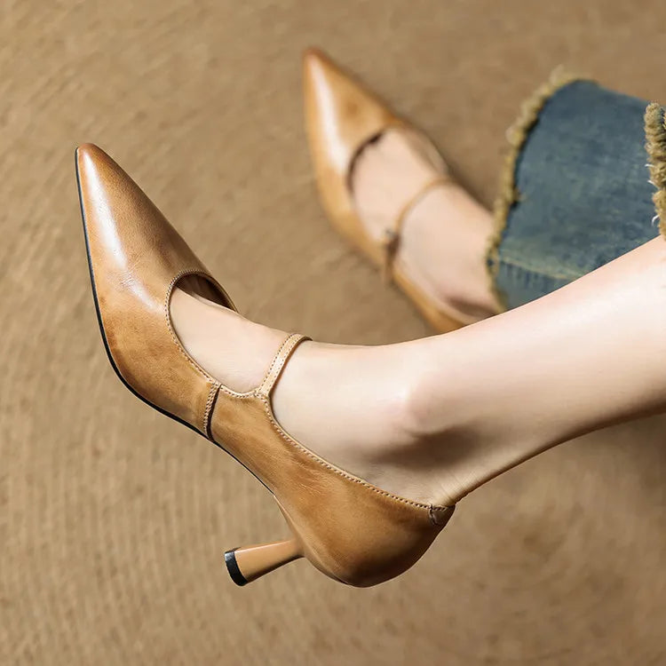 Anna-Berg | Genuine Leather Pumps