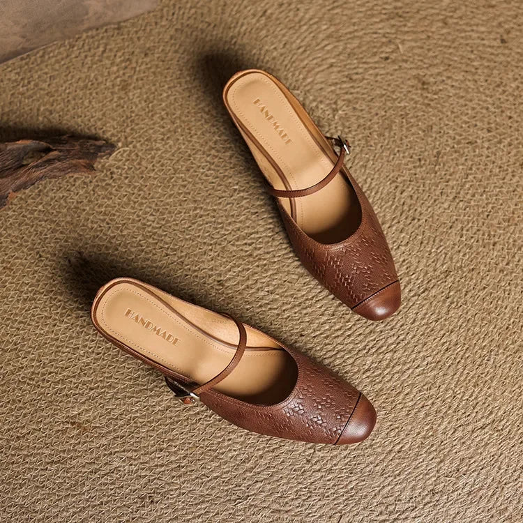 Anna-Berg | Genuine Leather Mules