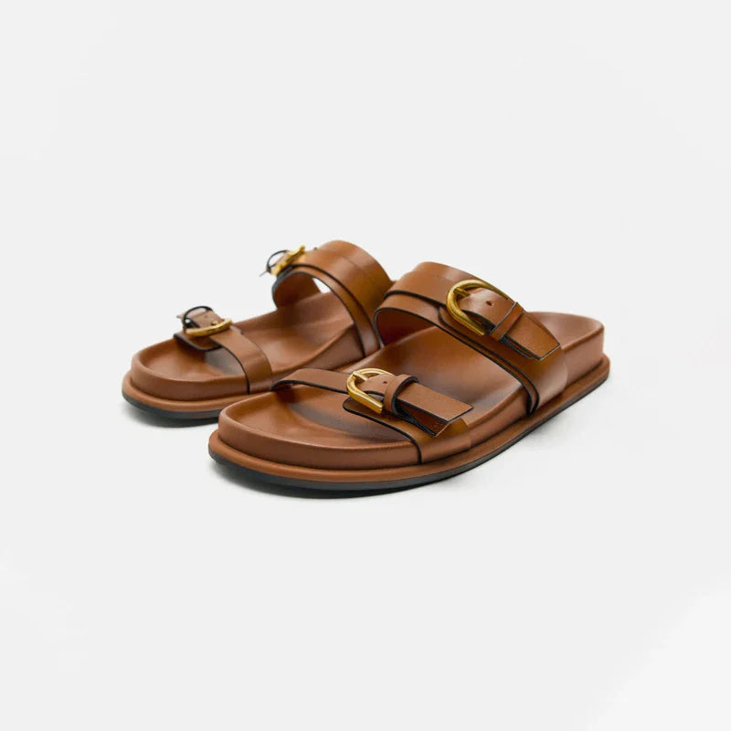 Anna-Berg | Leather Slides