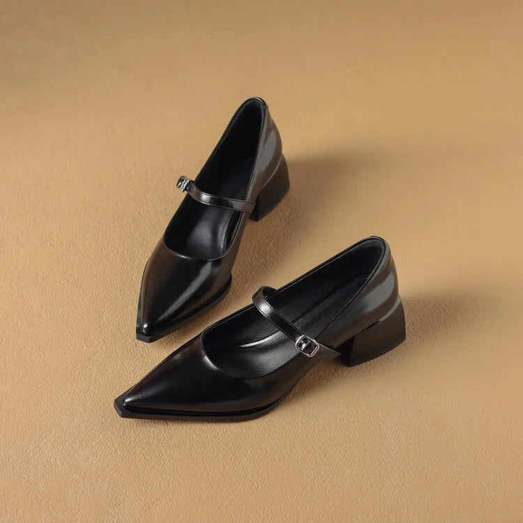 Anna-Berg | Genuine Leather Heels