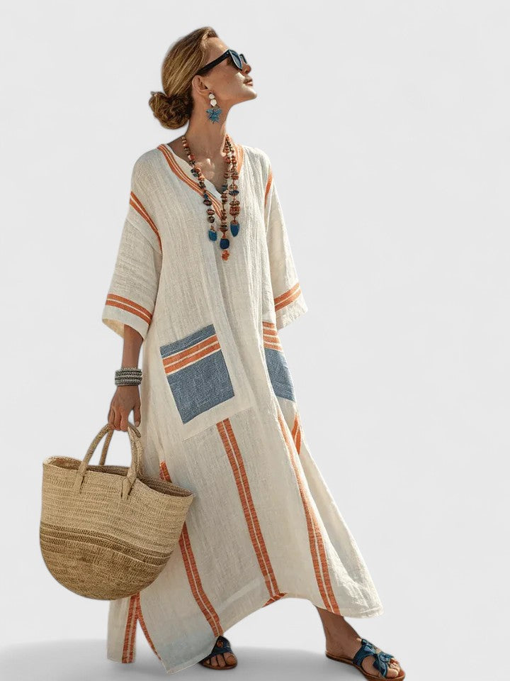 Anna-Berg | Elegant Maxi Dress in a Flattering Cut