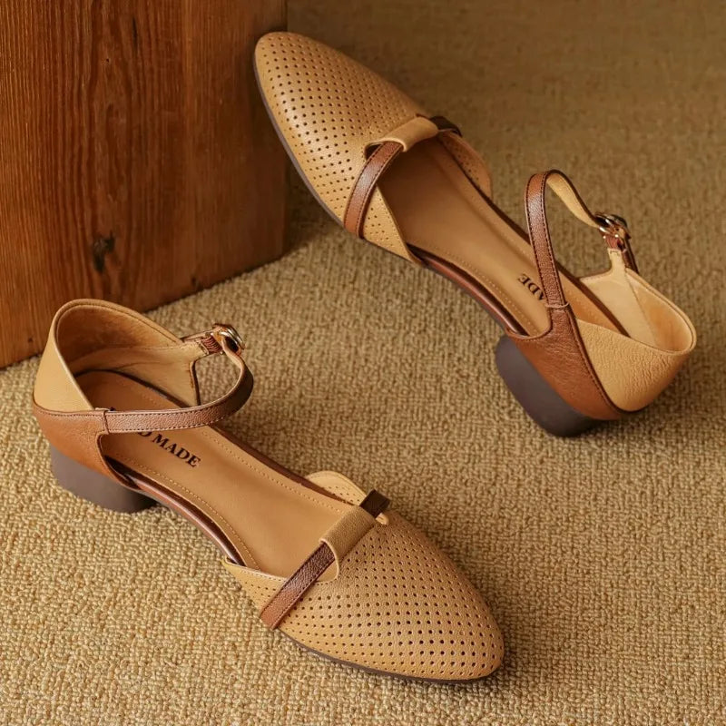 Anna-Berg | Genuine Leather Heels