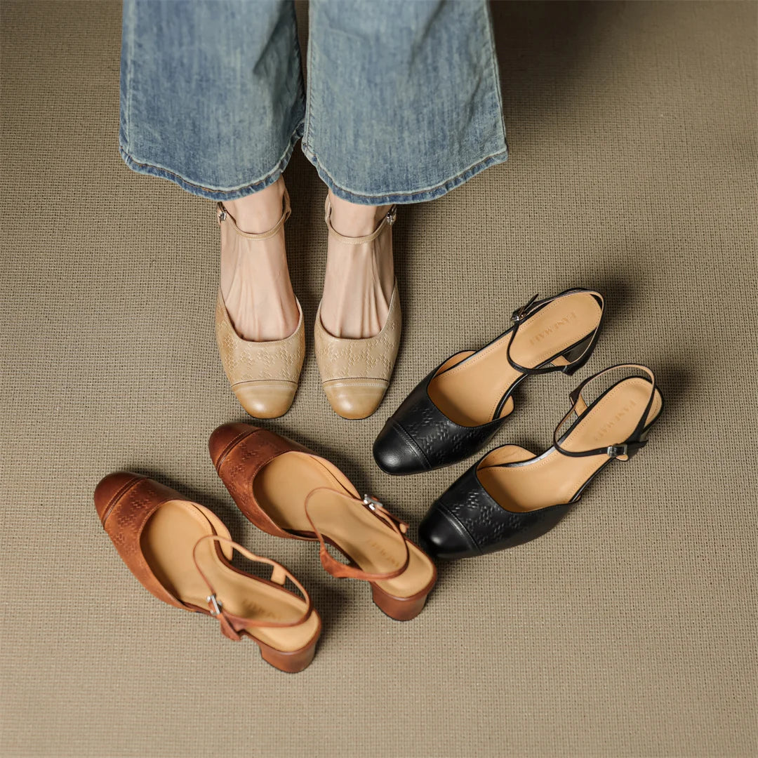 Anna-Berg | Genuine Leather Pumps