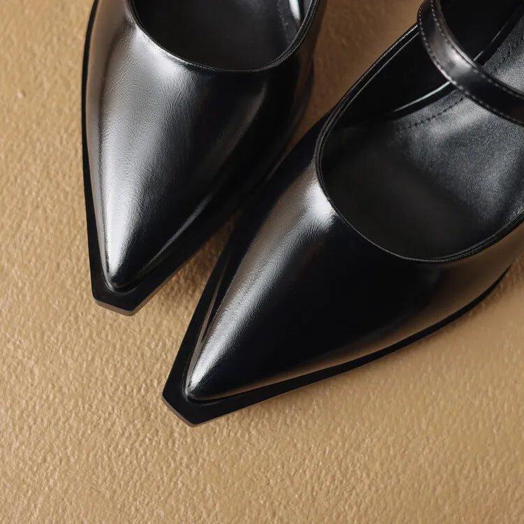 Anna-Berg | Genuine Leather Heels