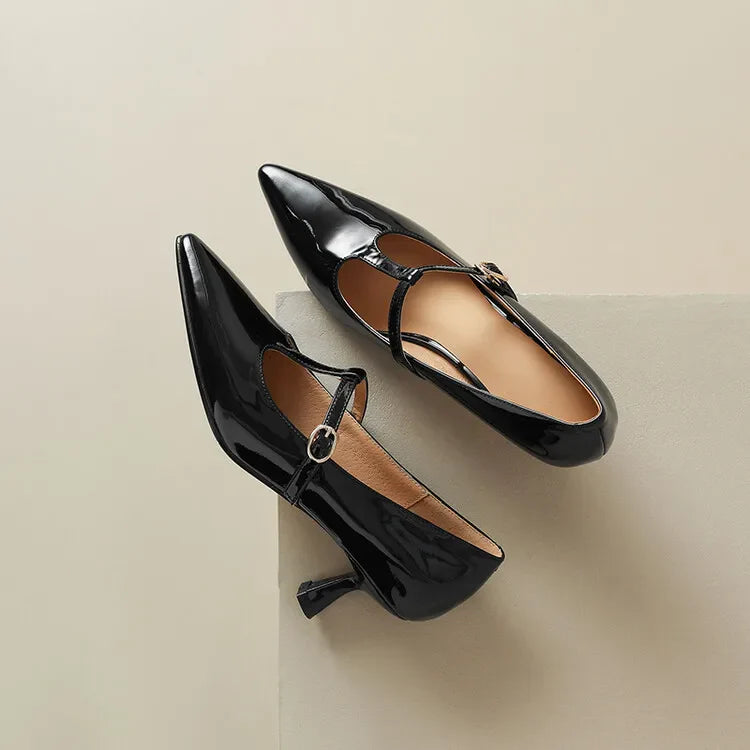 Anna-Berg | Leather Heels