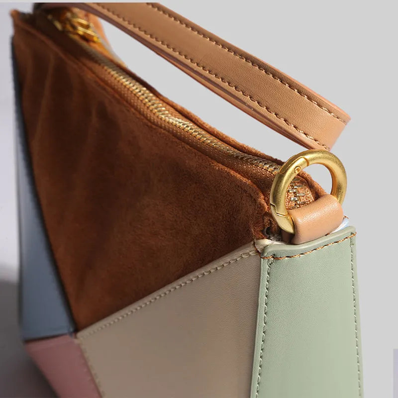 Anna-Berg | Handbag, Women, Leather, Structured, Black, Elegant