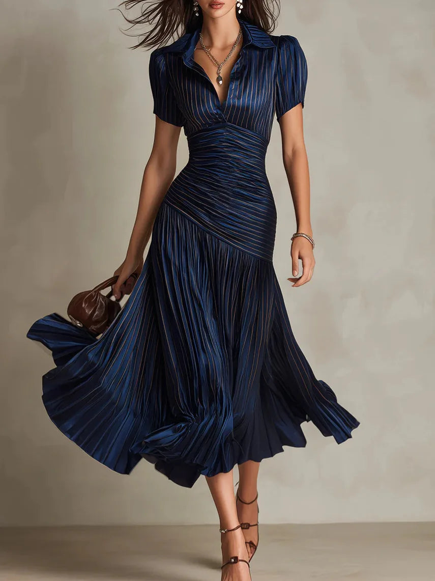 Anna-Berg | Zaffira Pleated Dress