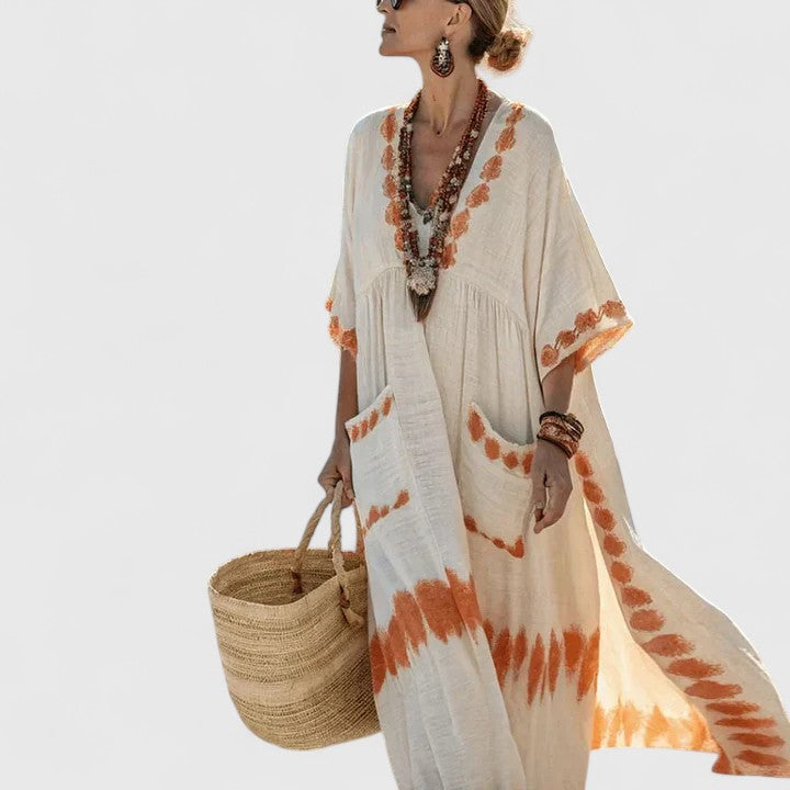 Anna-Berg | Elegant Bohemian Dress for Effortless Elegance