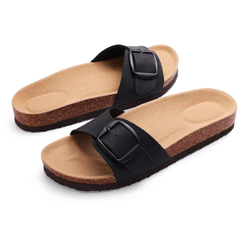 Anna-Berg | Romantic Flat Adjustable Buckle Sandals