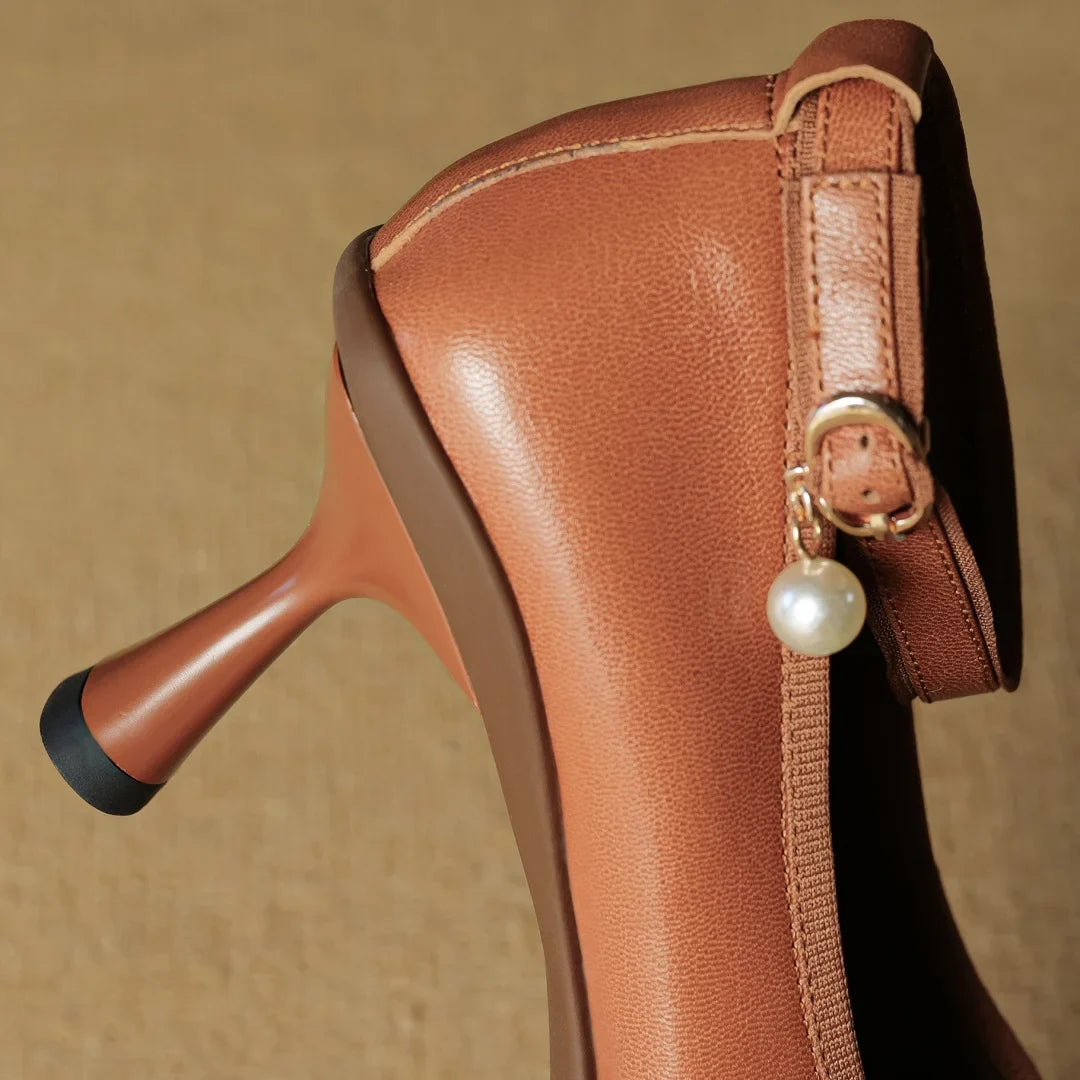 Anna-Berg | Genuine Leather Heels