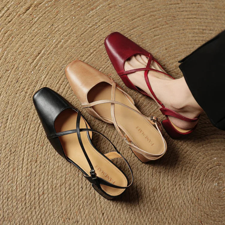 Anna-Berg | Genuine Leather Heels
