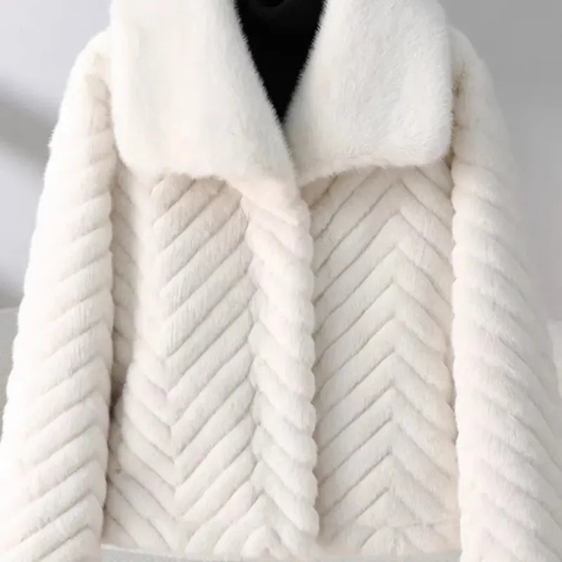 Anna-Berg | Faux Mink Jacket
