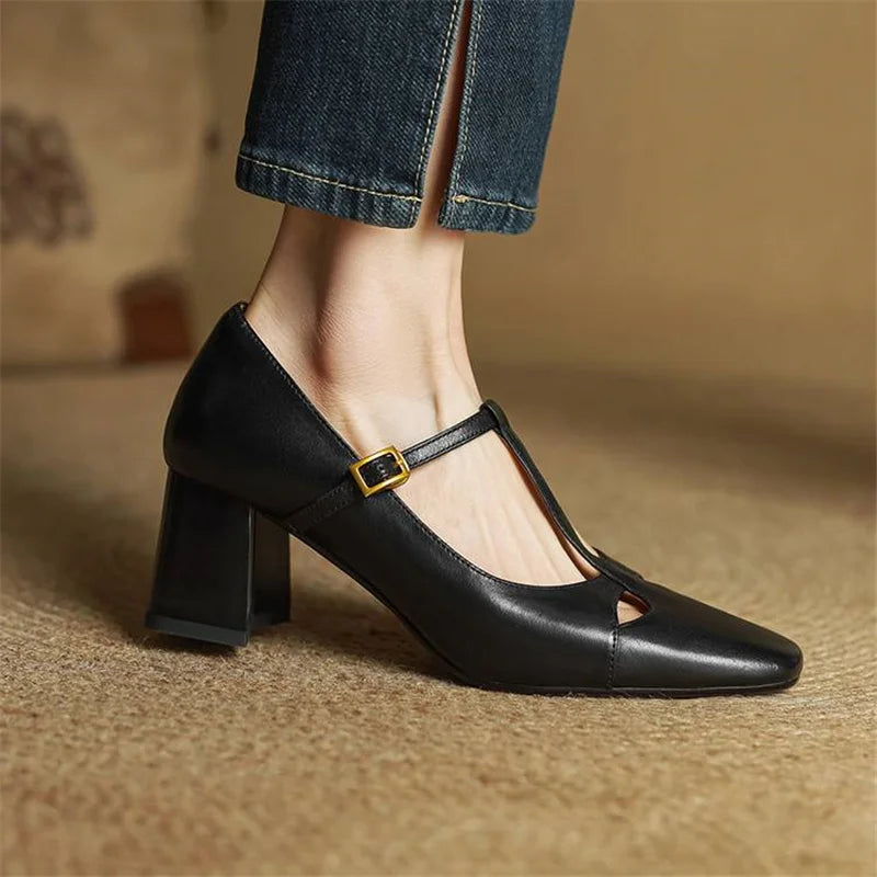Anna-Berg | Genuine Leather Heels